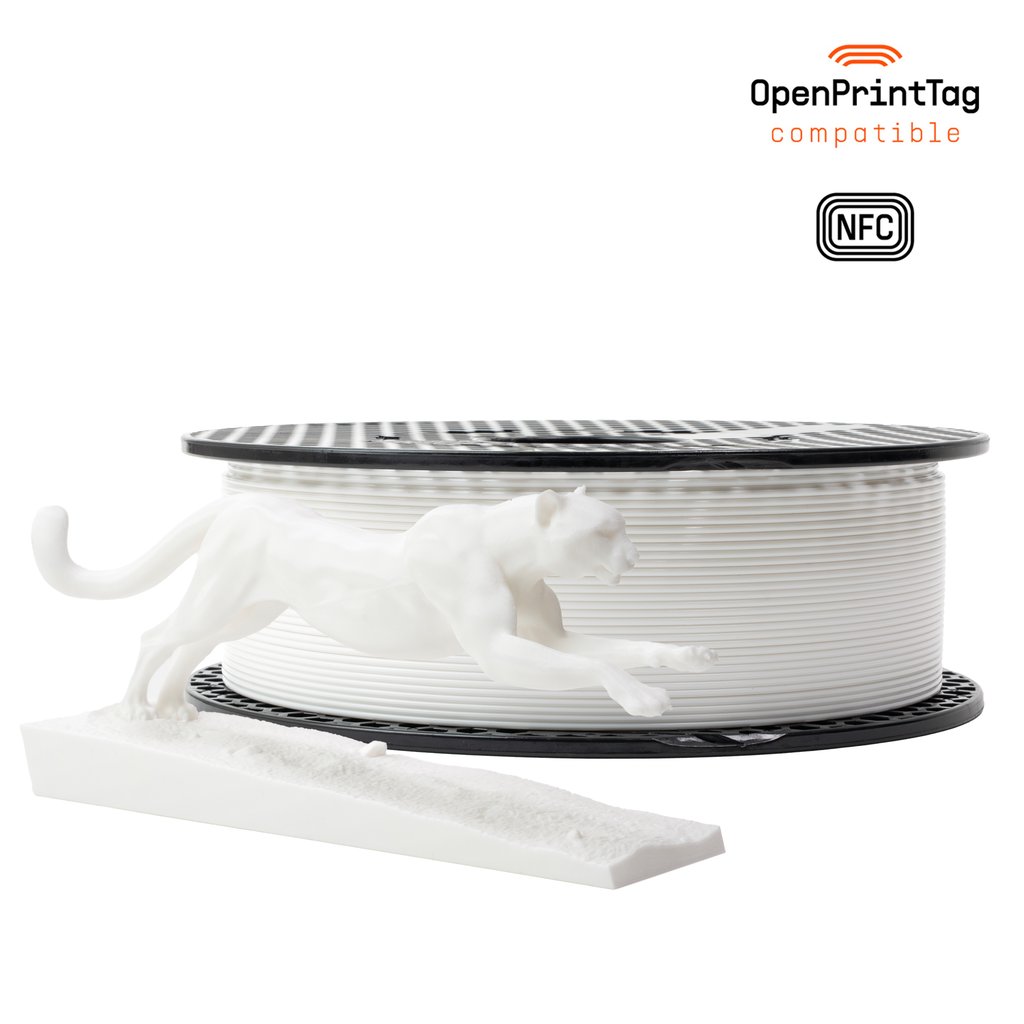 Prusament PLA High Speed Pristine White 1kg (NFC)