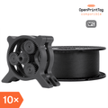 Prusament PA11 Carbon Fiber Black 800g (NFC) – Multipack 10 pcs