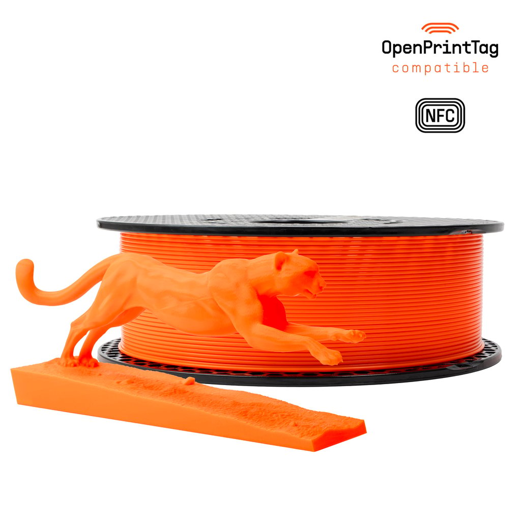 Prusament PLA High Speed Prusa Orange 1kg (NFC)