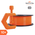 Prusament PETG Prusa Orange 1kg (NFC) – Multipack 10 pcs