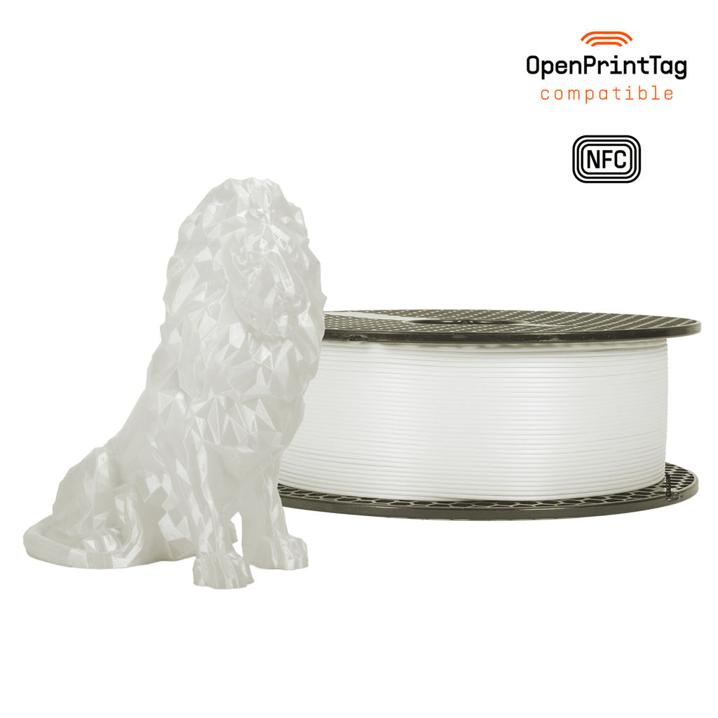 Prusament PLA Blend Pearl White 1kg (NFC)