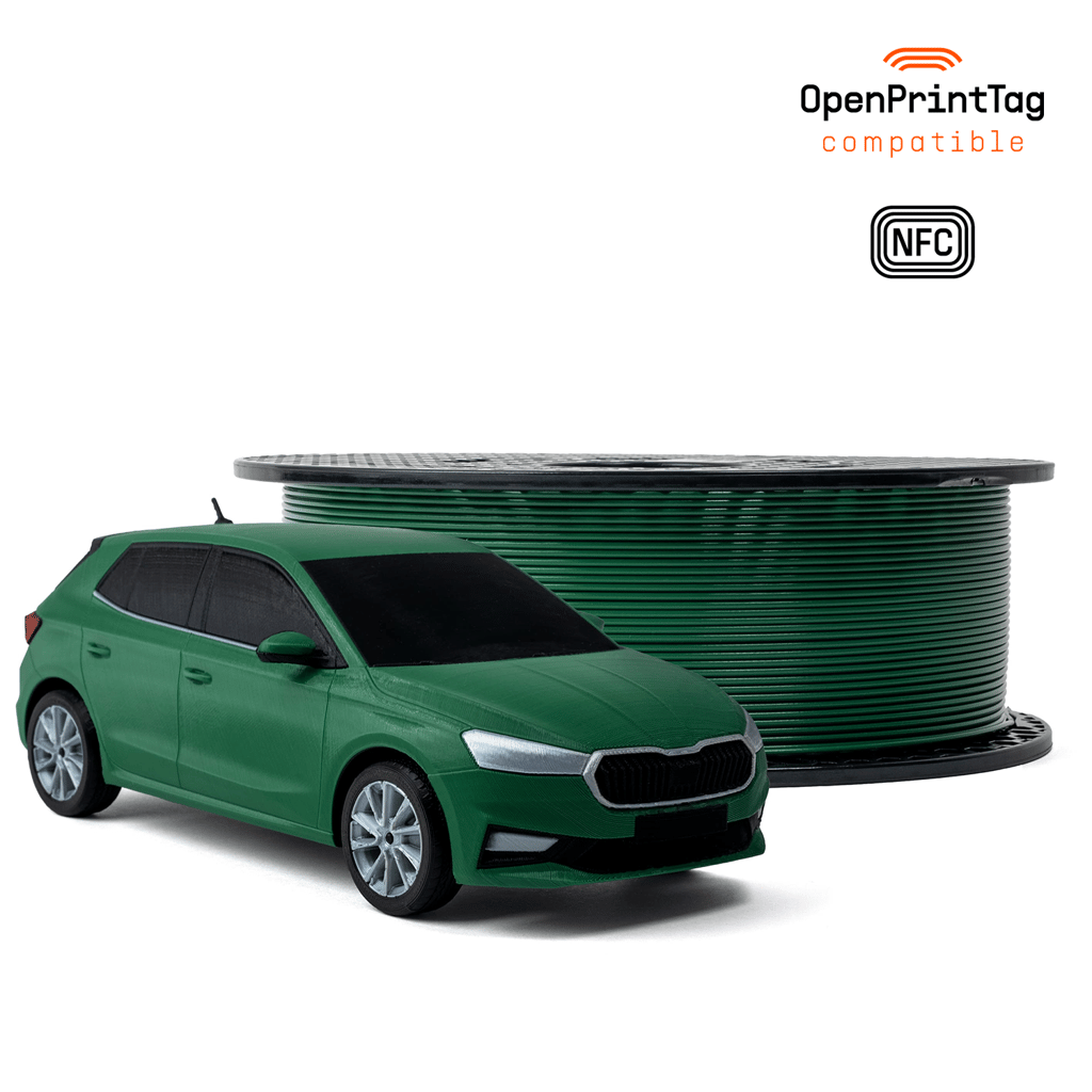 Prusament PLA Emerald Green 1kg (NFC)