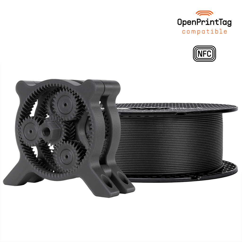 Prusament PA11 Carbon Fiber Black 800g (NFC)