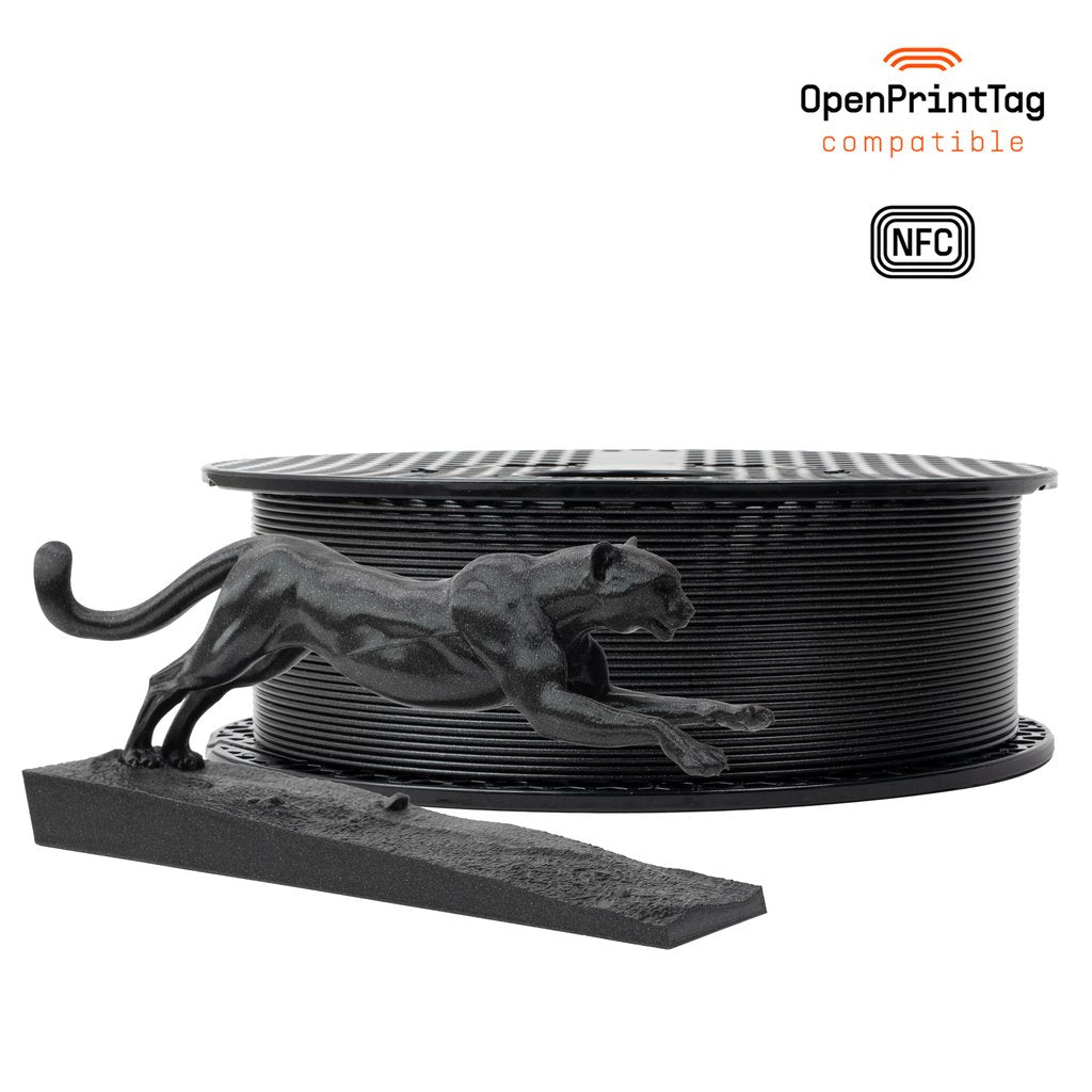 Prusament PLA High Speed Prusa Galaxy Black 1kg (NFC)