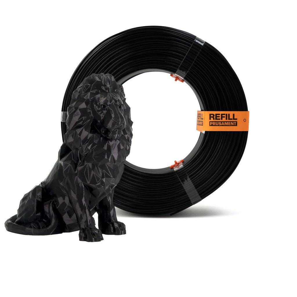 Prusament PLA Jet Black 900g Refill (NFC Compatible)