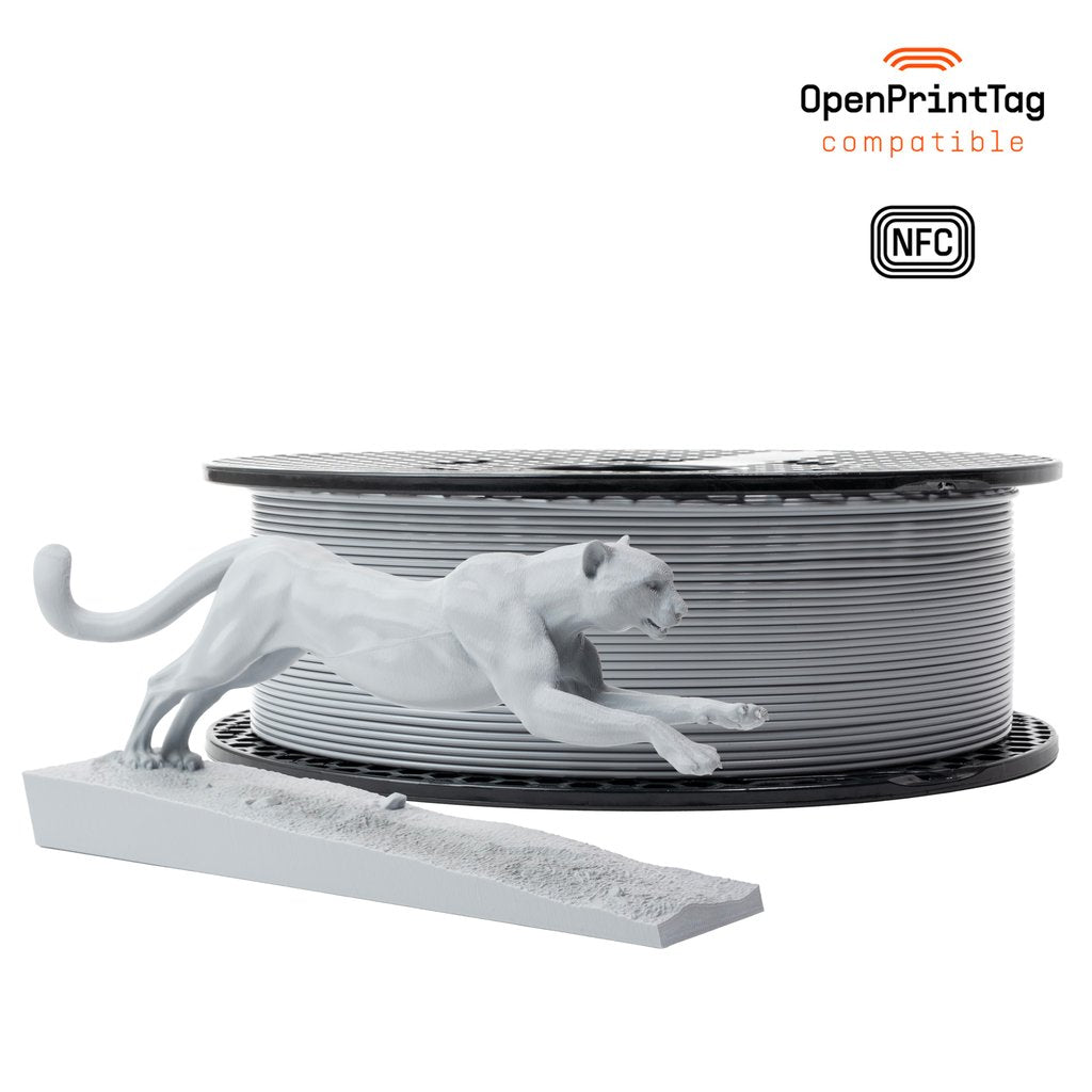 Prusament PLA High Speed Gravity Grey 1kg (NFC)