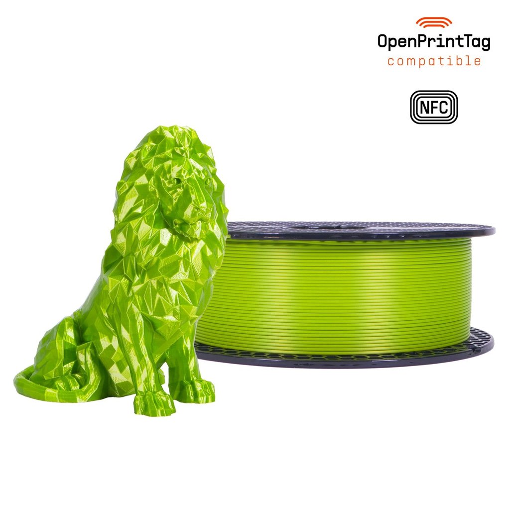 Prusament PLA Blend Lime Green 1kg (NFC)