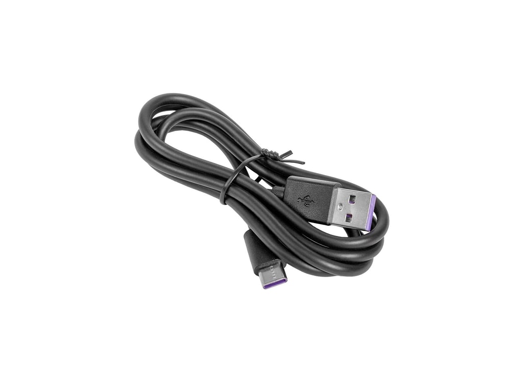 USB-A to USB-C cable 1m black