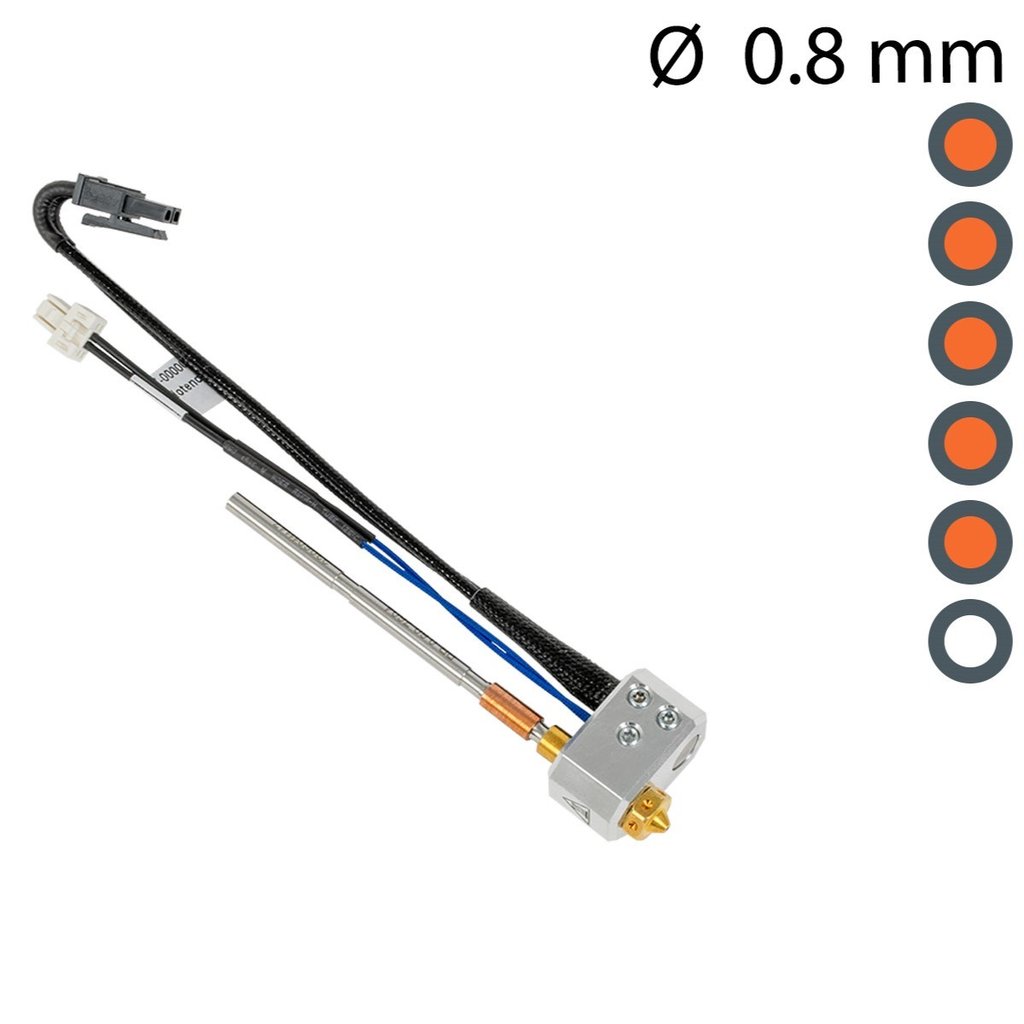 Nextruder Hotend brass - 0.80 mm