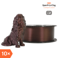 Prusament PLA Mystic Brown 1kg (NFC) – Multipack 10 pcs