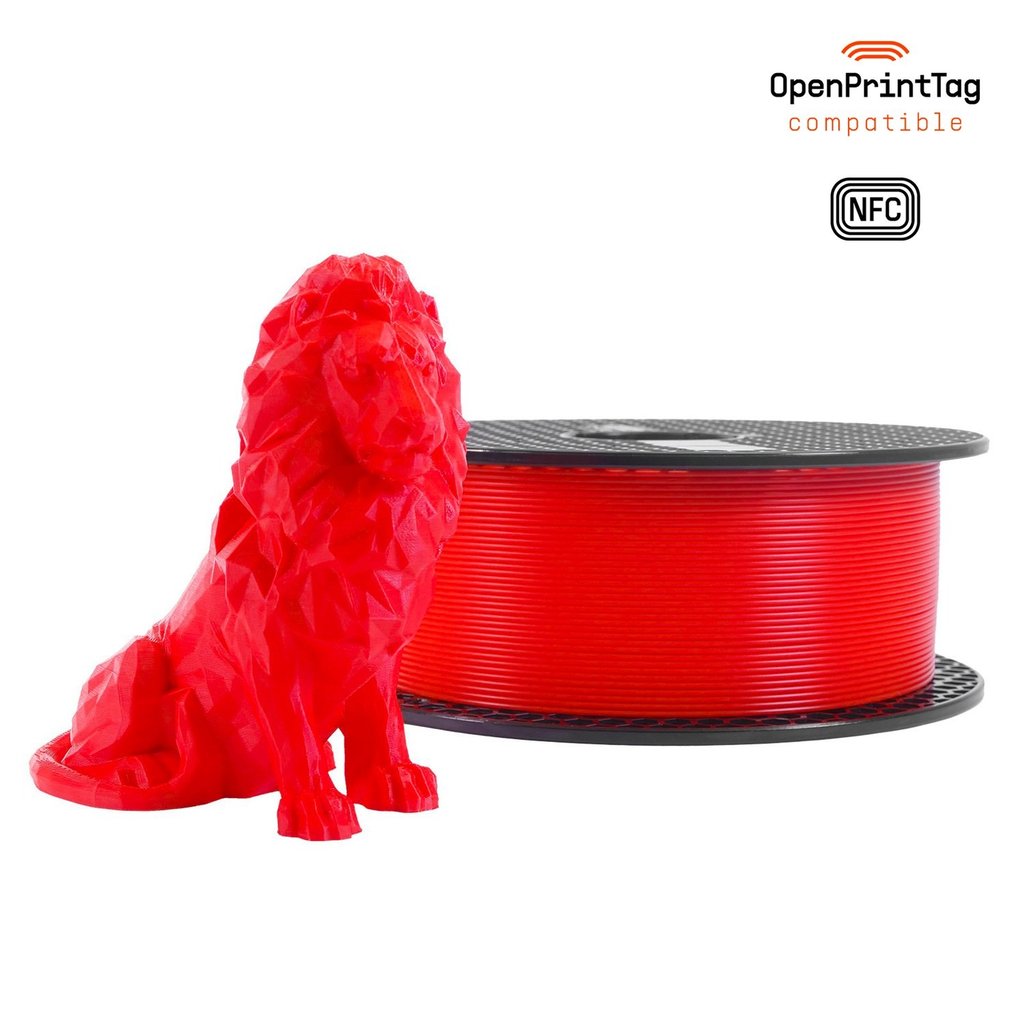 Prusament PLA Lipstick Red 1kg (NFC)