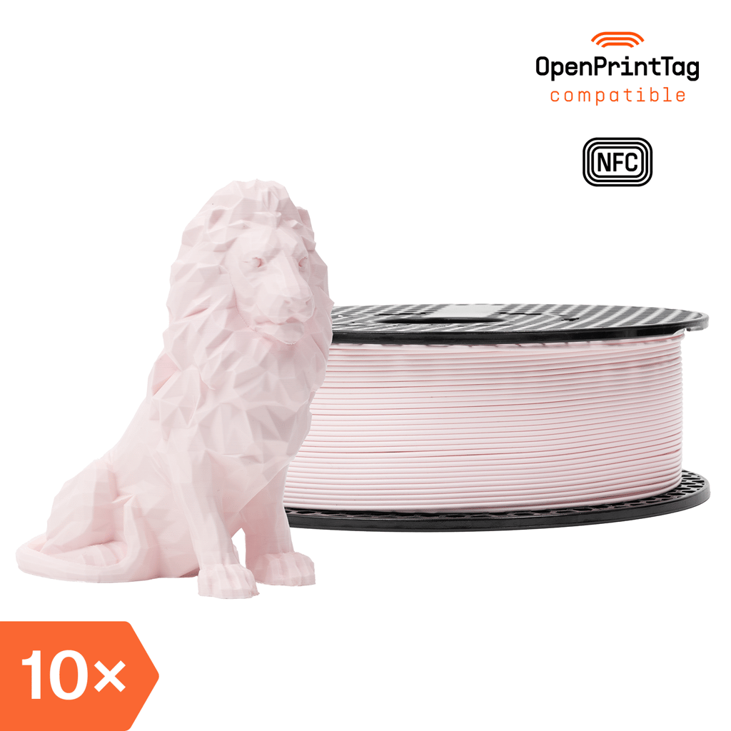 Prusament PLA Sakura Pink 1kg (NFC) – Multipack 10 pcs