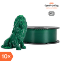 Prusament PLA Opal Green 1kg (NFC) – Multipack 10 pcs