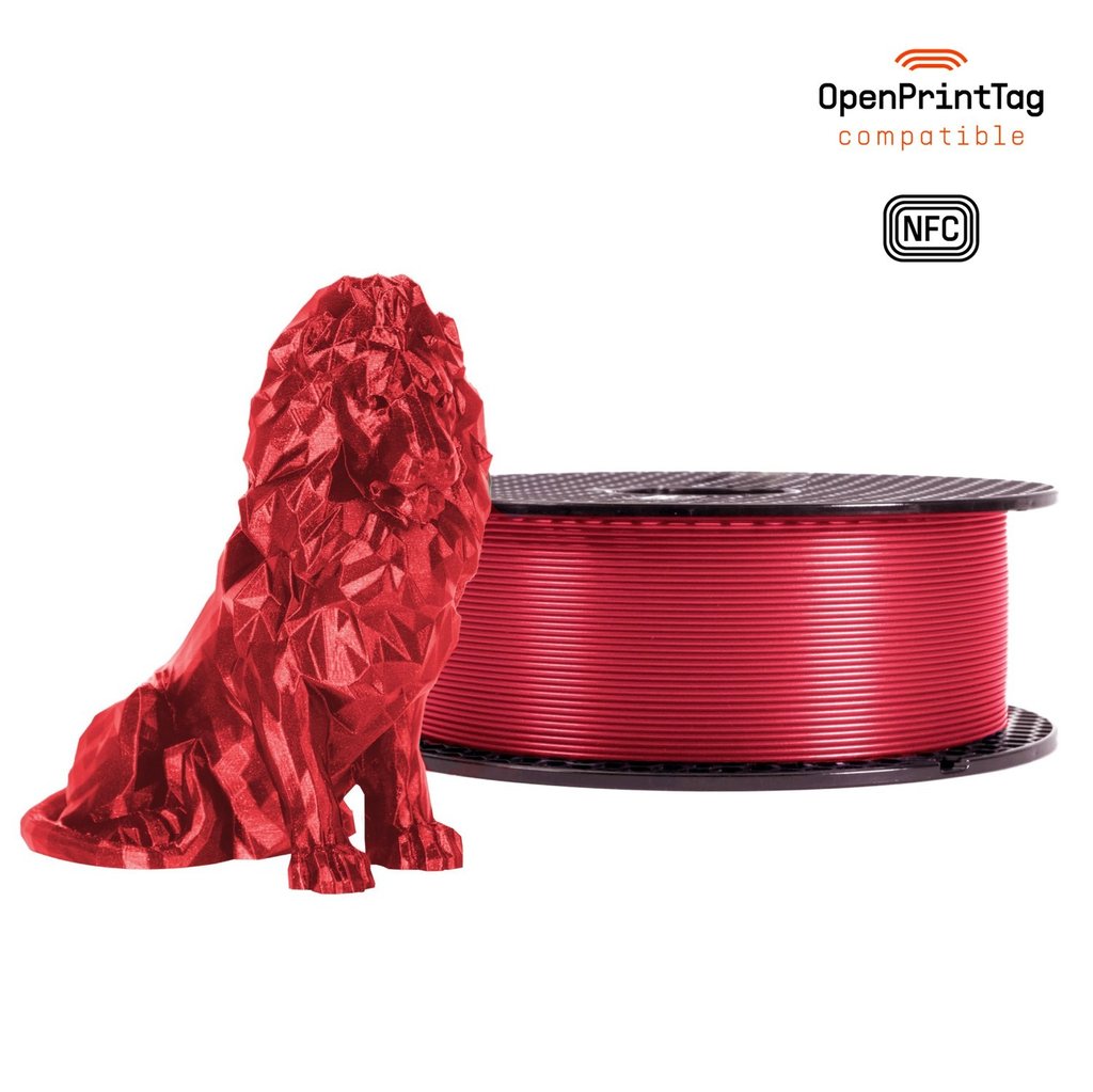 Prusament PLA Galaxy Red 1kg (NFC)